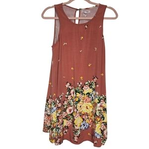 Taylor And Sage Sleeveless Floral Dress